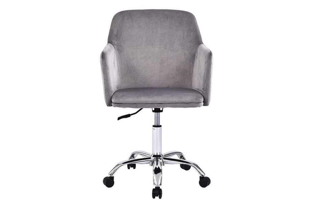 Офис стол Puzzle-home Xever, 2 цвята, Кадифе, 55х54х80см.