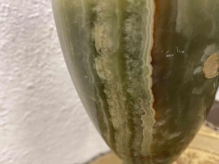 Винтидж лампа оникс Германия 1960 1970