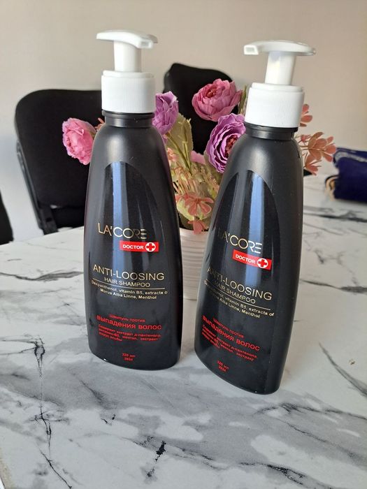 Koreyskiy kosmetika LA'CORE brendidan  SOCH TÒKILISHIGA QARSHI  SHAMPO