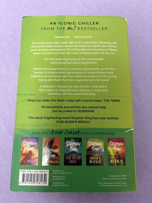 Carte Stephen King - Pet Sematary