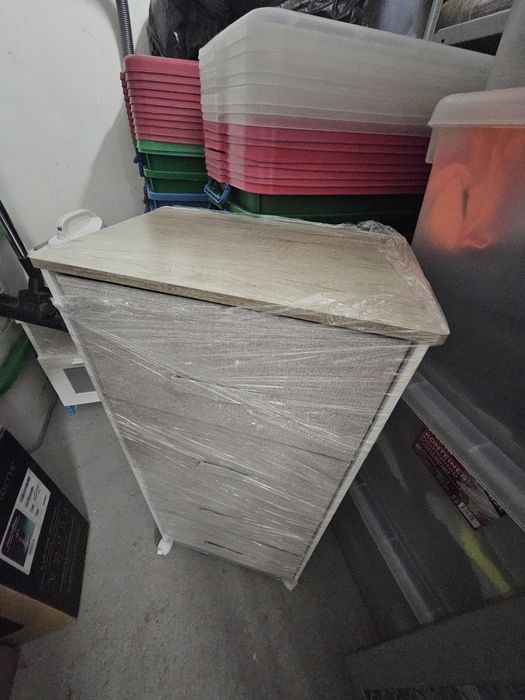 Комод текстильный на колесиках