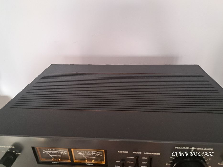 Piesă de Colecție: Amplificator Vintage Akai AM-2600 (Black Edition) – Full Recap & Restaurat Profesional