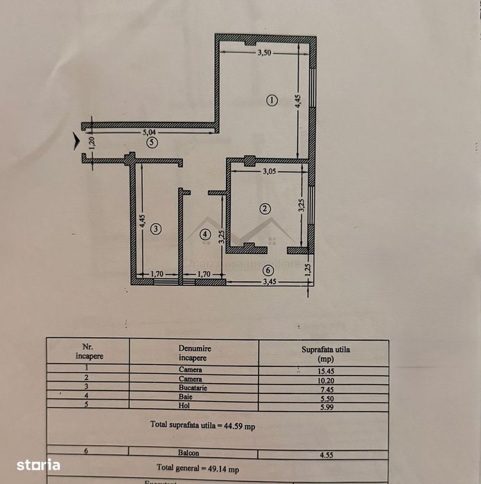 Apartament 2 camere Moara de Vant bloc 2017
