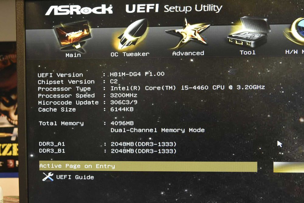 Дънна платка 1150 Asrock H81M-DG4 + I5 4460 + RAM + Cooler