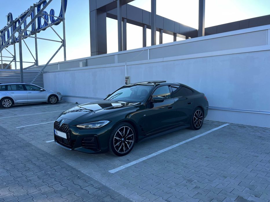 BMW Seria 420d xDrive LCI M Pachet 2023 39.000km Sanremo Green Individual