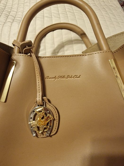 vând poșetă Polo, culoarea cacao cu lapte