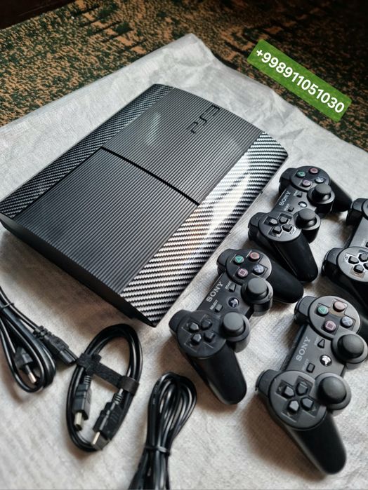 PlayStation 3 super slim 500 GB PLOMBA  Ochilmagan yangi holatda.