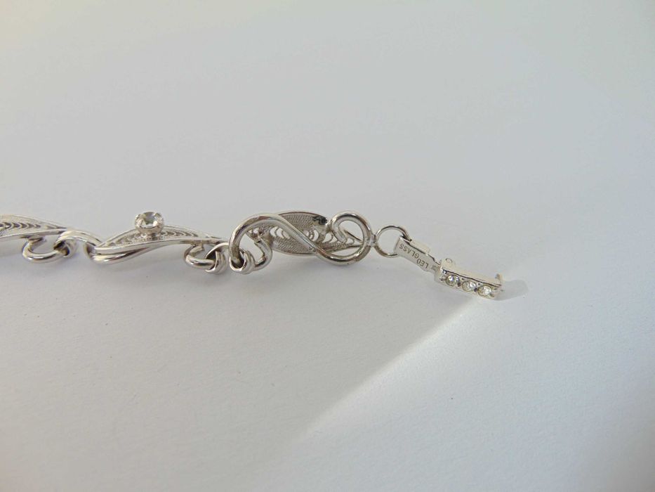 Bratara din argint filigran rodiat