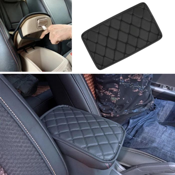 универсален кожен калъф подложка за подлакътник на автомобил 29 cm ...