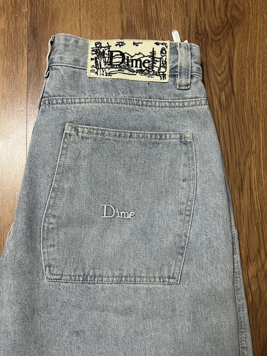 dime blue jeans