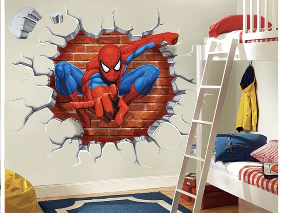 Продам 3D-наклейку «Человек паук»