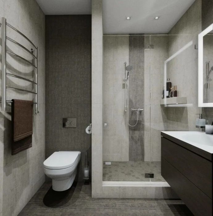 Сан узел под ключ. Ремонт квартир