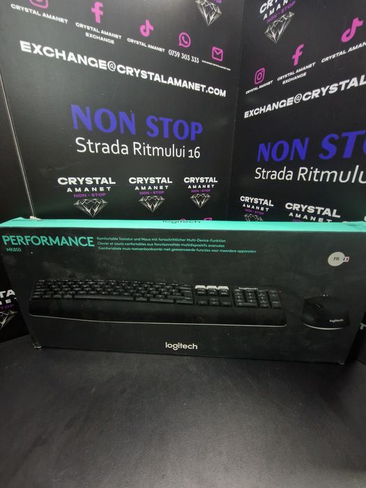 Kit tastatura si mouse Wireless LOGITECH MK850 - Sigilate