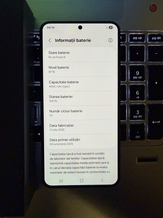 Samsung S25 Navy Blue FullBox