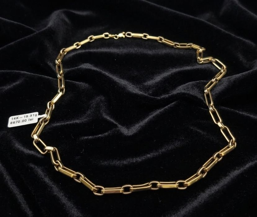 Bijuteria  Royal Banat lant aur 14k 19.31gr