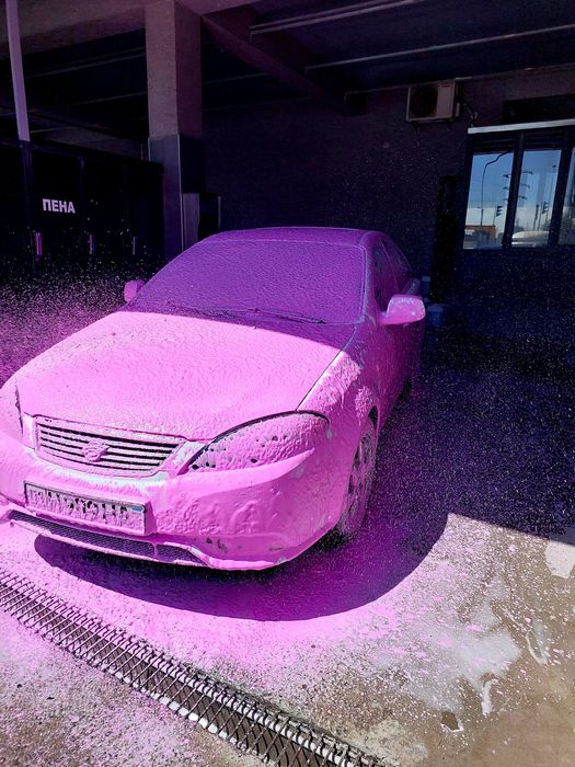 Автошампунь для бесконтактной мойки ( розовая пена)