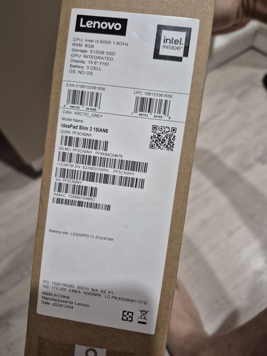 Lenovo ideapad slim 3