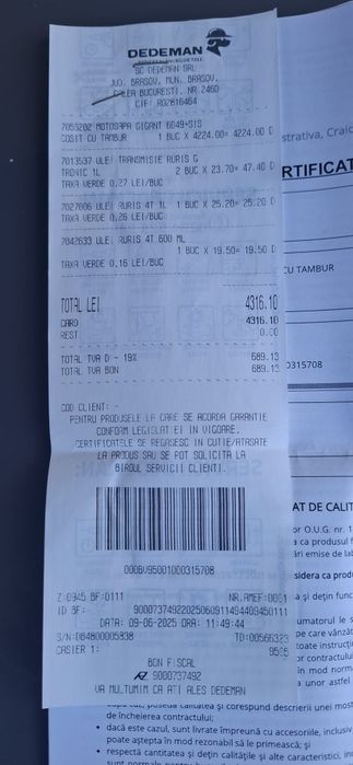 Vand motocositoare/motocoasa