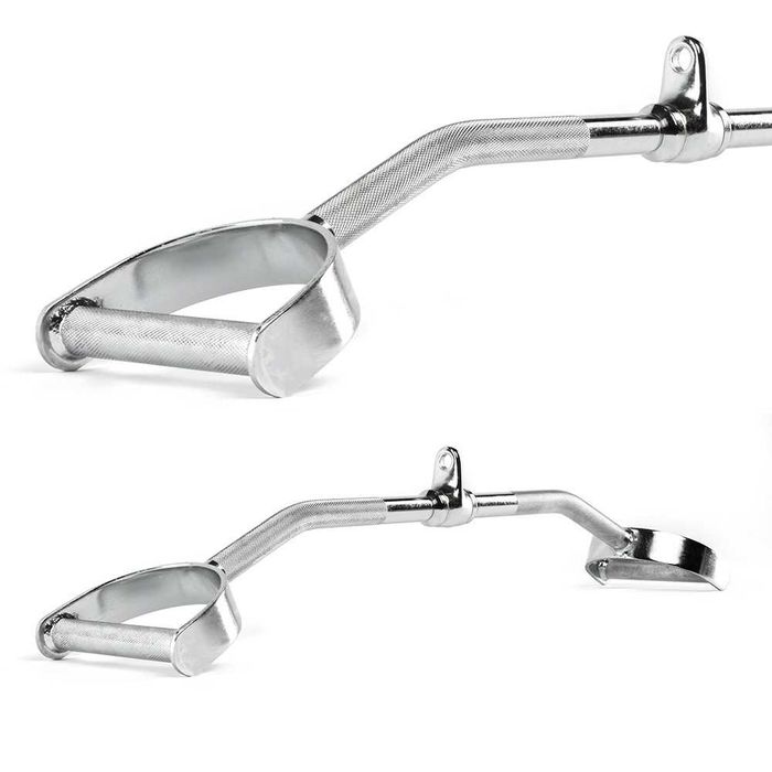 Ръкохватка с Успореден Хват, Извита – 85 см / Ръкохватки за Скрипец