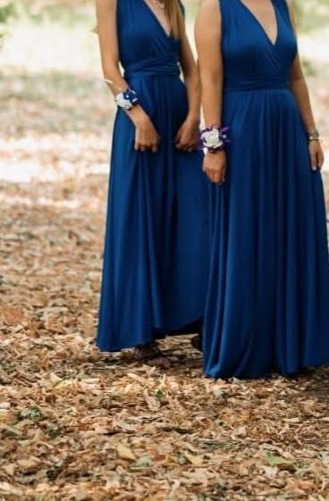 Rochie clasica domnisoară de onoare.ofer cadou papion nou asortat