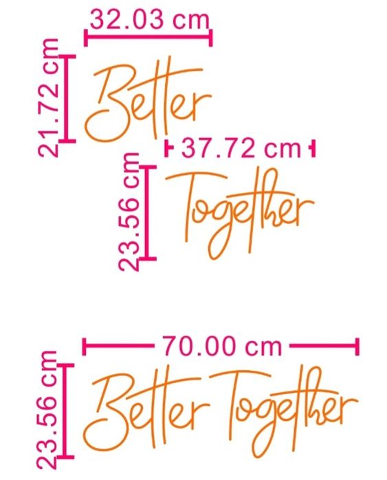Better Together Neon