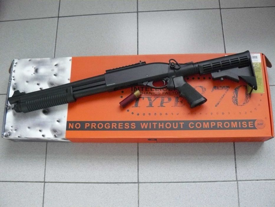 Pusca Shotgun Airsoft M8871 REMINGTON Golden Eagle,Green Gas,Noua