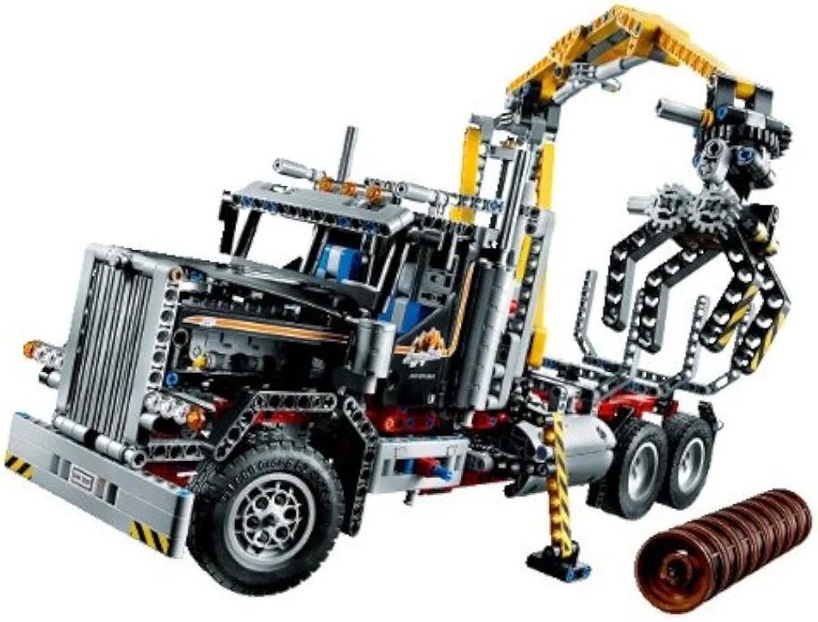 LEGO 9397 Technic Logging Truck , Lego Technic , Lego Камион за дърва