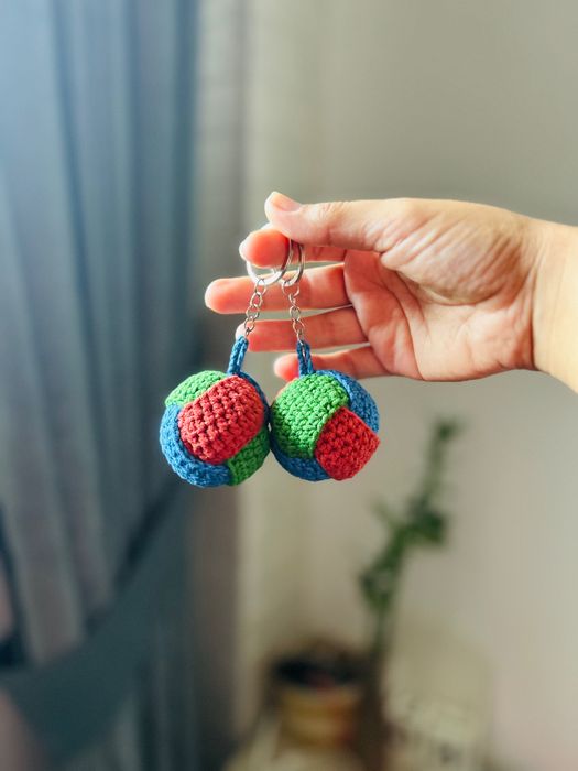 Плетени ключодържатели или аксесоар за чанта