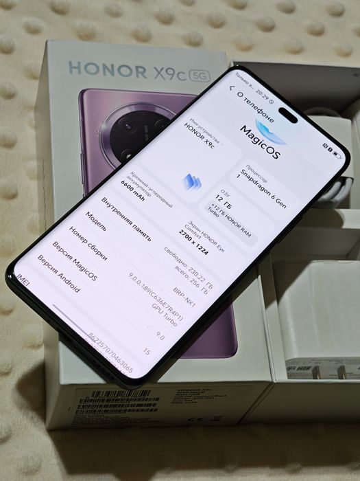 Honor X9c 256 gb Ram 12 5G EAC