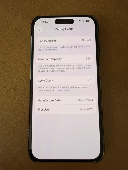 Iphone 15 pro 256 как новый