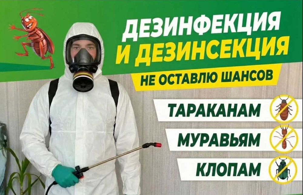 Дезинсекция / Дезинфекция / Dezinfeksiya Chirchiq Чирчик