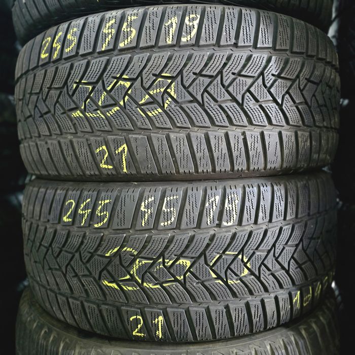 2x 245/45/19 M+S DUNLOP 2021 Stare excelentă