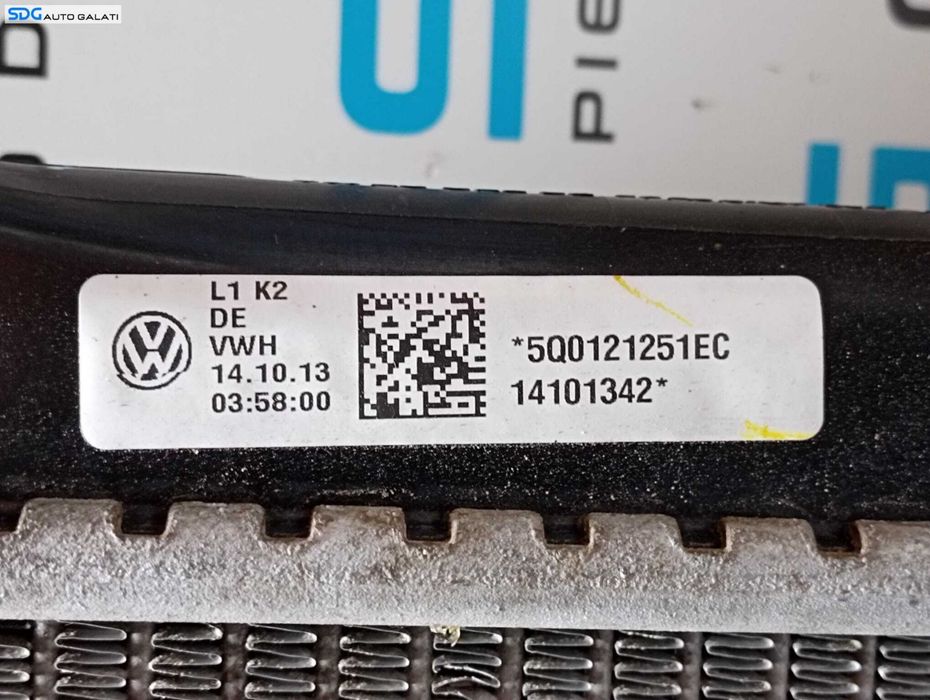 Radiator Racire Apa Lichid Antigel Skoda Octavia 3 2013 - 2020 Cod 5Q0121251EC [M5096]