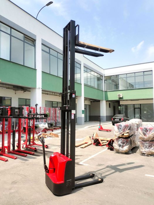 Штабелер MUNNULI 3.5 метр 1,5 тонна  кара рохля ручная кара погрузчик