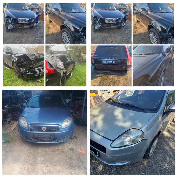 Dezmembrez volvo xc 60 xc 90 2.4 fiat linea 1.4 tsi grande punto 1.3