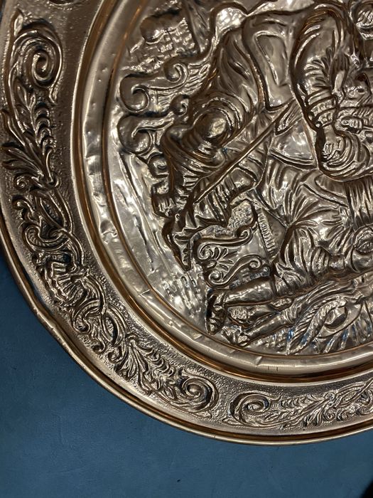 Голямо медно пано за стена от холандия