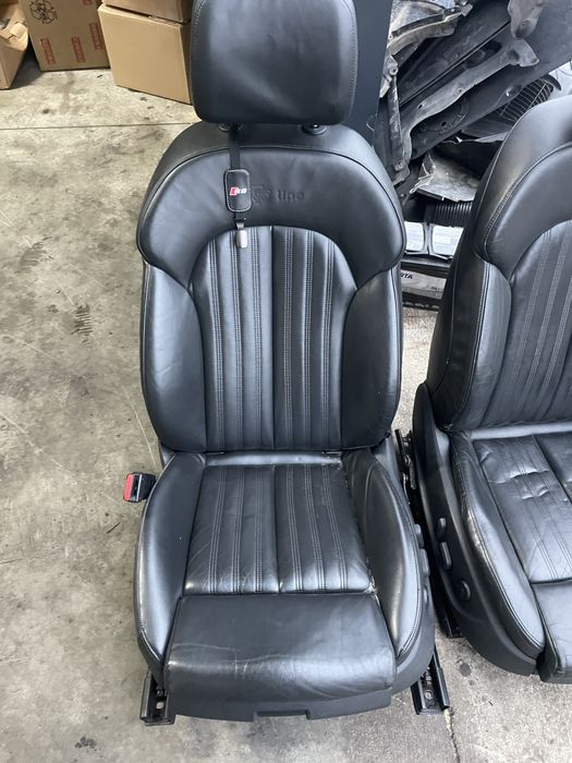 Scaune fata + bancheta + panouri Audi A7 A6 c7 4g S line piele
