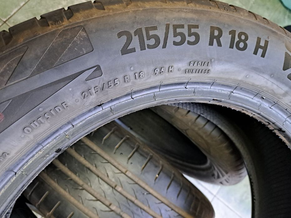 ! 4 anvelope 215/55 R18 Continental dot 2024