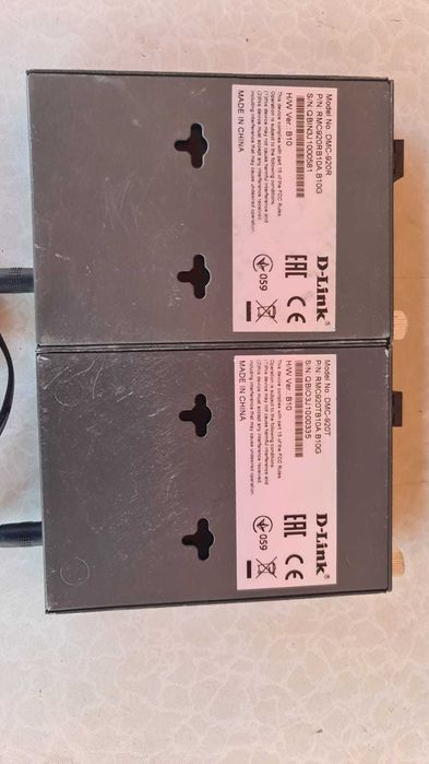 Медиаконвертер D-Link DMC-920R и DMC-920Т