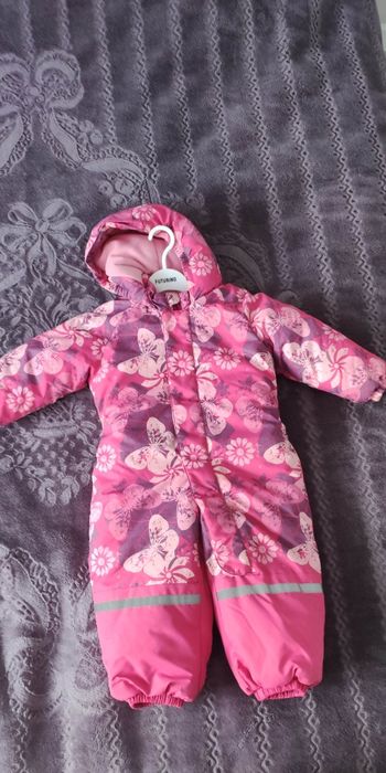 Комбенизон зимний на девочку