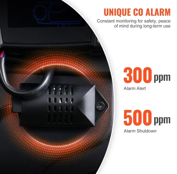 8KW суха дизелова печка Vivor Camolite – 12V/24V, с Bluetooth и CO аларма