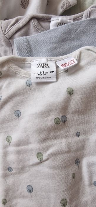 Бебешки бодита Zara 62 размер
