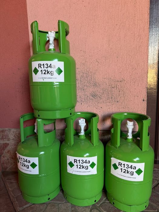 Freon R134a 12 kg butelie conform UE trimitem curier