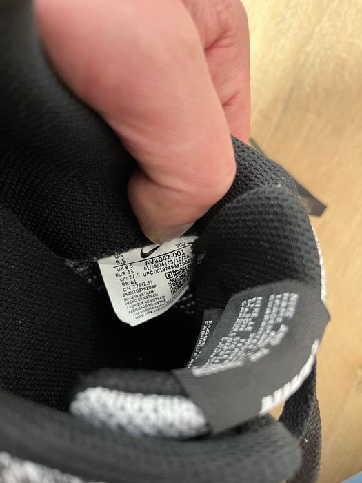 Nike AF1 Flyknit размер 43