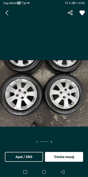 Vand jante opel agila