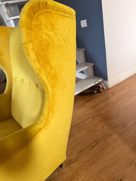 Fotoliu galben Ikea