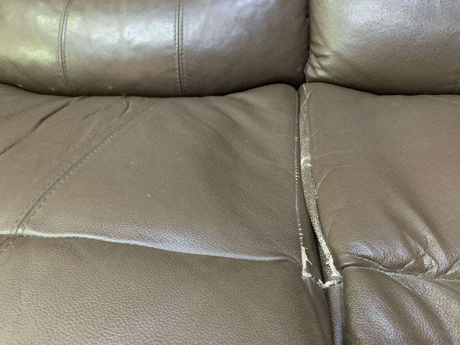 Холова гарнитура от естествена кожа