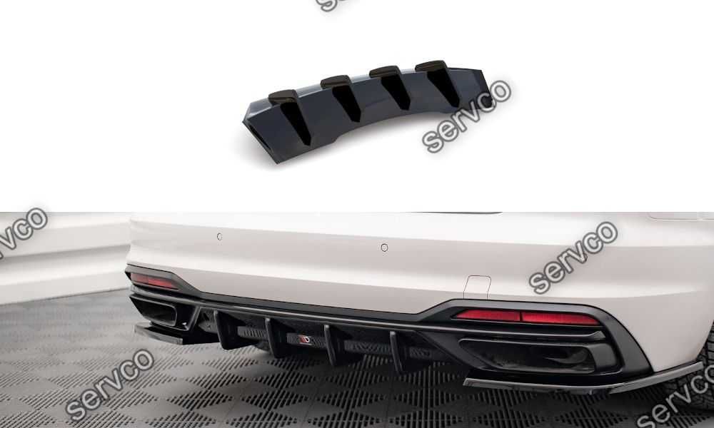 Difuzor bara spate Audi A4 B9 Facelift 2019- v12 - Maxton Design