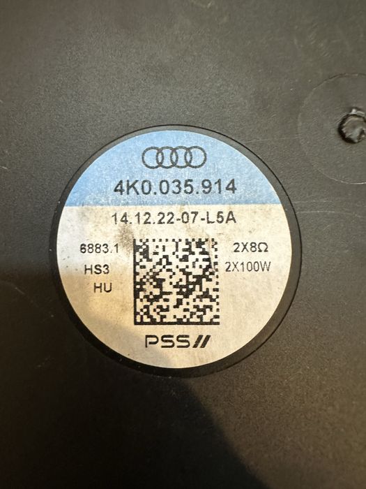 Sistem Bang Olufsen Audi A6 C8, A7 4K