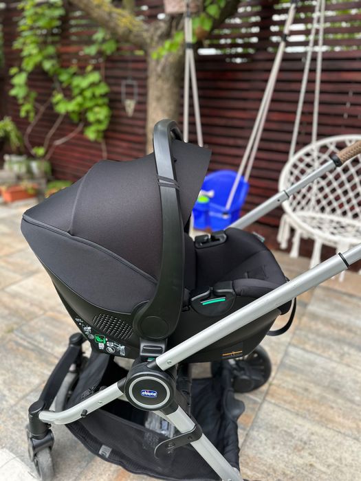 Cărucior 3in1 Chicco trio bestfriend pro light magnet+suport legănat